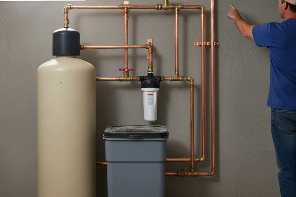 Whole-house water treatment system installed in Cusseta